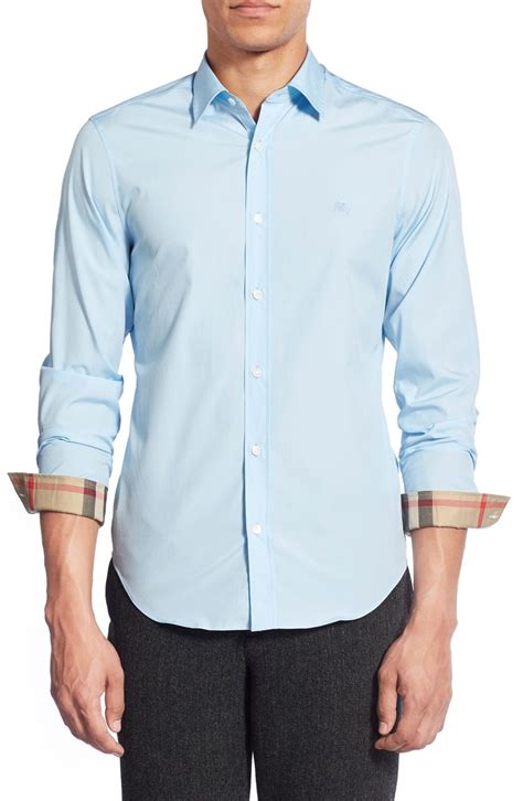 burberry brit henry dress shirt|Burberry signatures for men.